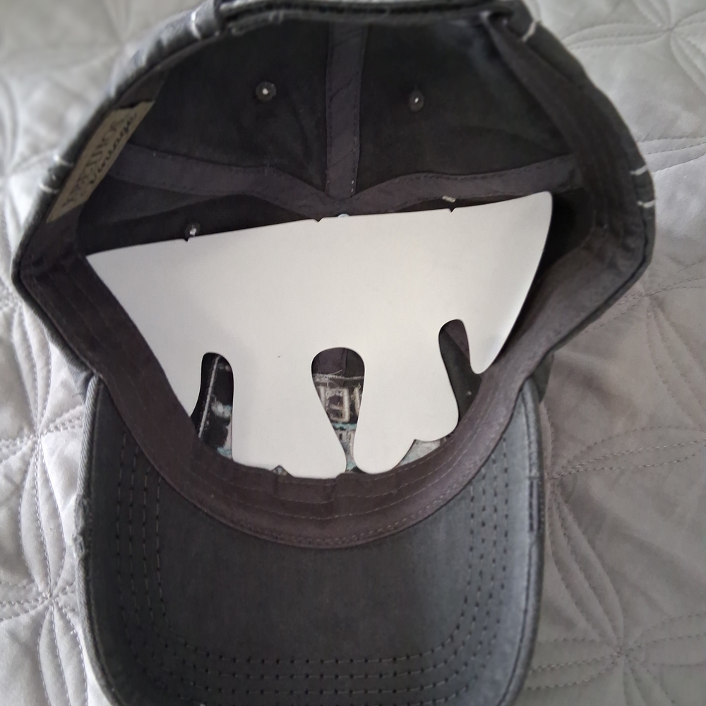 KBETHOS Gray “Sweet Southern & Sassy” Strapback Hat One Size Pink & Gray NWT - Picture 5 of 6